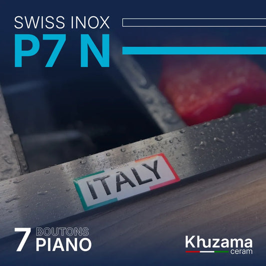 PIANO 7 Bottons "75/46cm" - Swiss INOX 🇮🇹