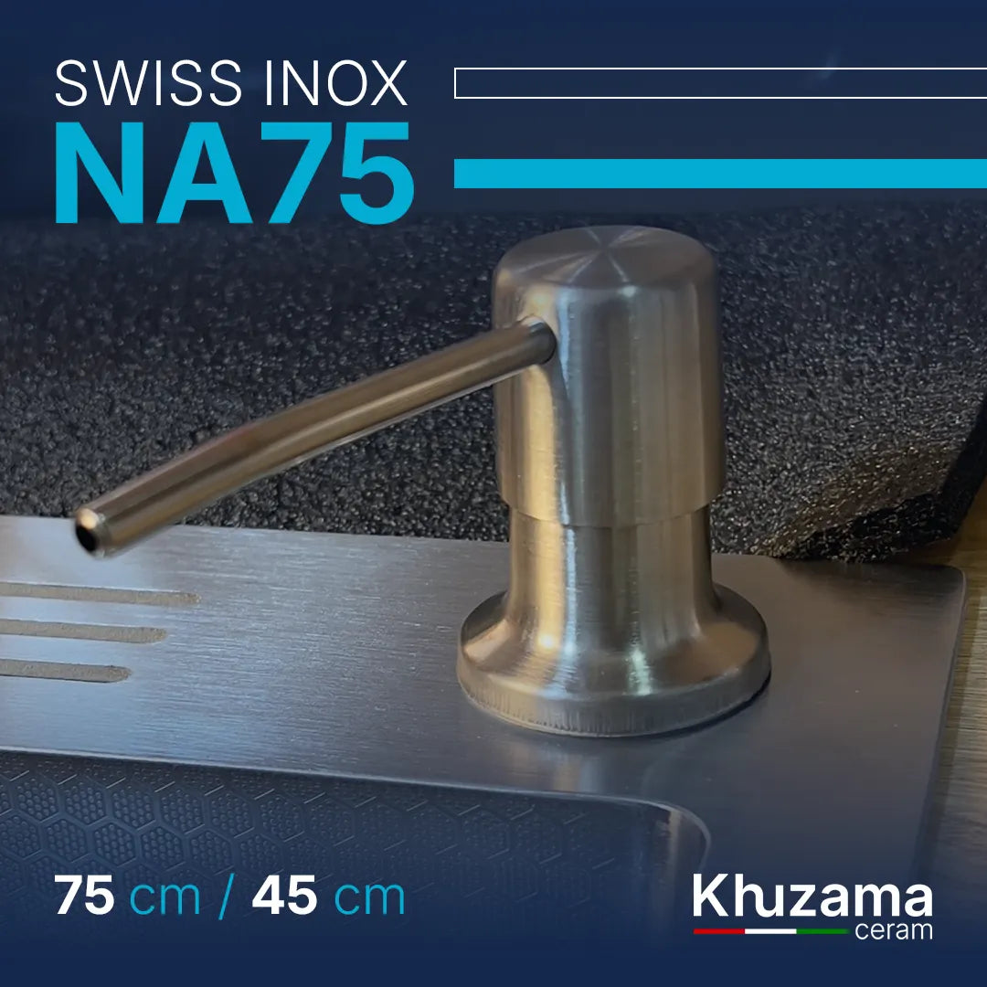 Evier Suiss Inox Na 75 C+ Double bag NANO