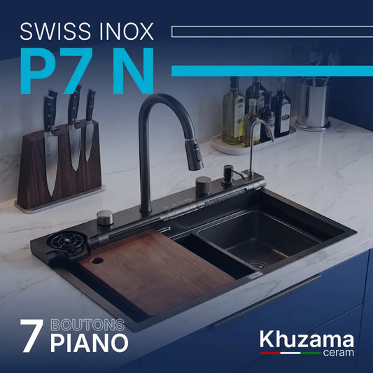 PIANO 7 Bottons "75/46cm" - Swiss INOX 🇮🇹