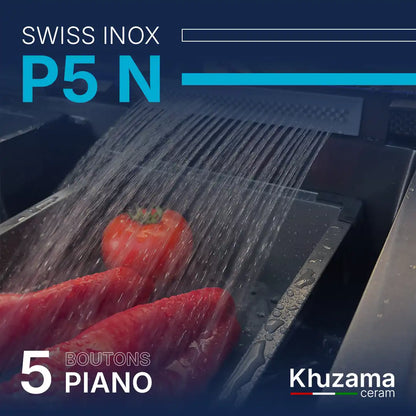 PIANO 5 Bottons"75/46cm" - Swiss INOX 🇮🇹
