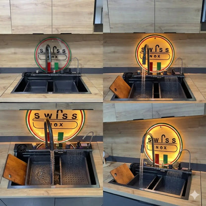 PIANO 7 Bottons "75/46cm" - Swiss INOX 🇮🇹