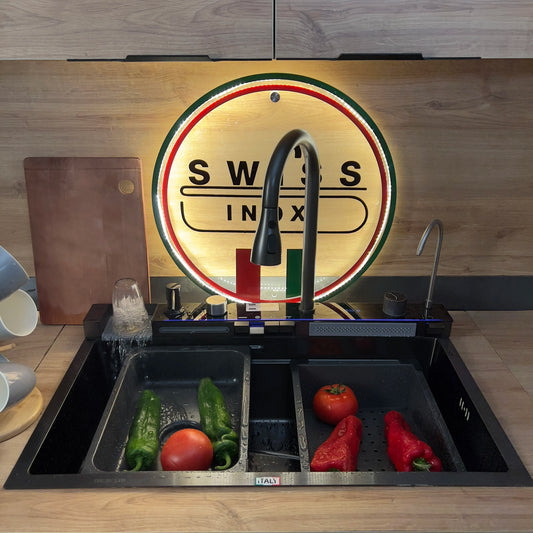 PIANO 5 Bottons"75/46cm" - Swiss INOX 🇮🇹