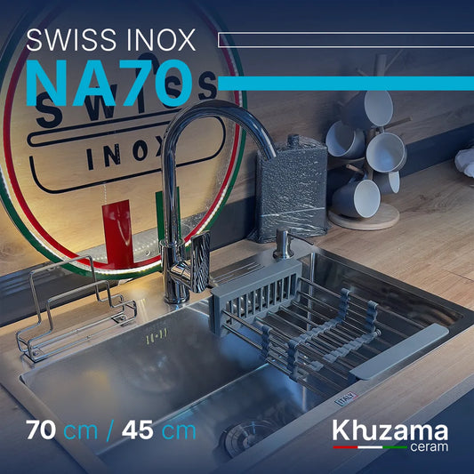 Evier Suiss Inox 70/45CM - NA SR C+