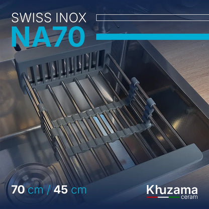 Evier Suiss Inox 70/45CM - NA SR C+