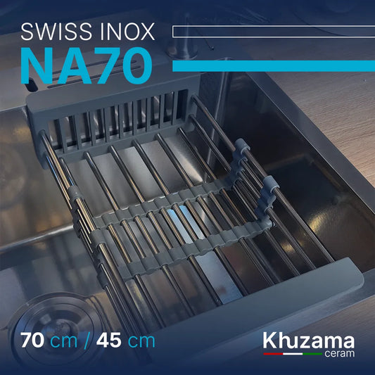 Evier Suiss Inox 70/45CM - NA SR C+
