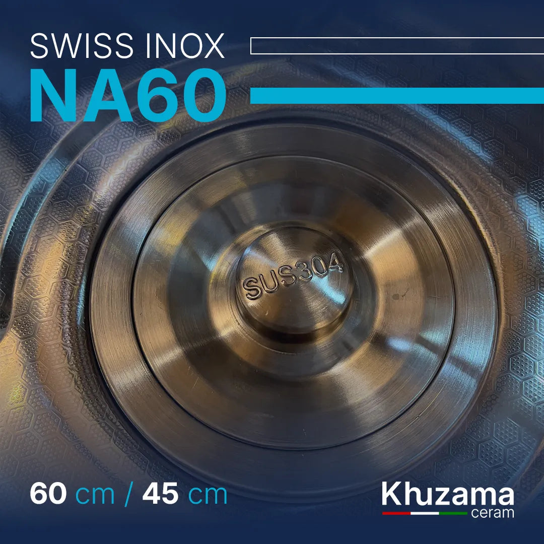 Evier Suiss Inox 60/45 CM  - 🇮🇹