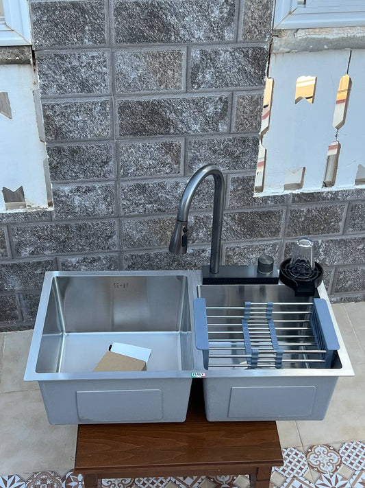 Evier de cuisine RS02 Suiss inox®  82/45